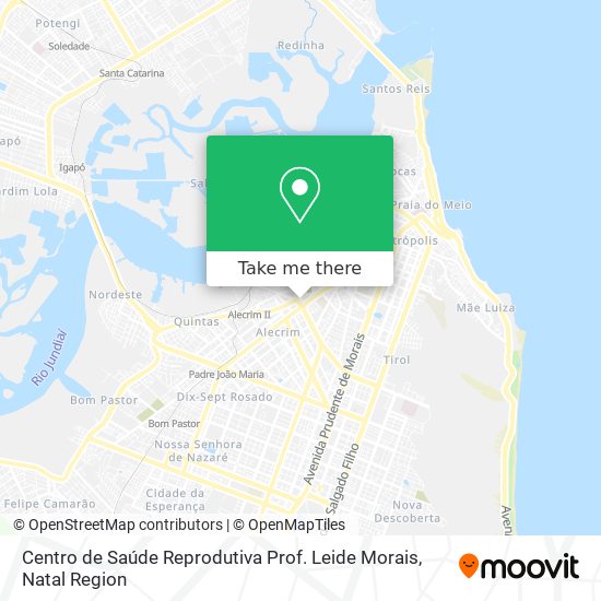 Centro de Saúde Reprodutiva Prof. Leide Morais map