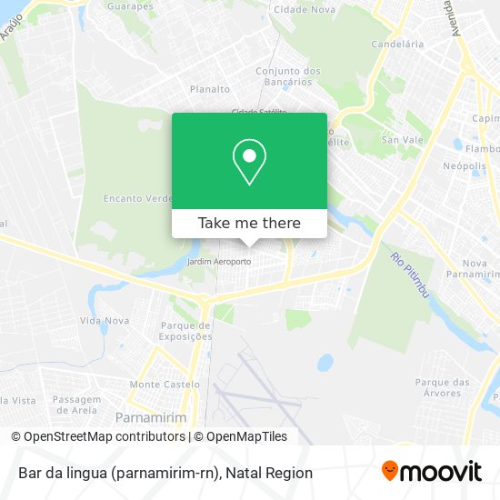 Bar da lingua (parnamirim-rn) map