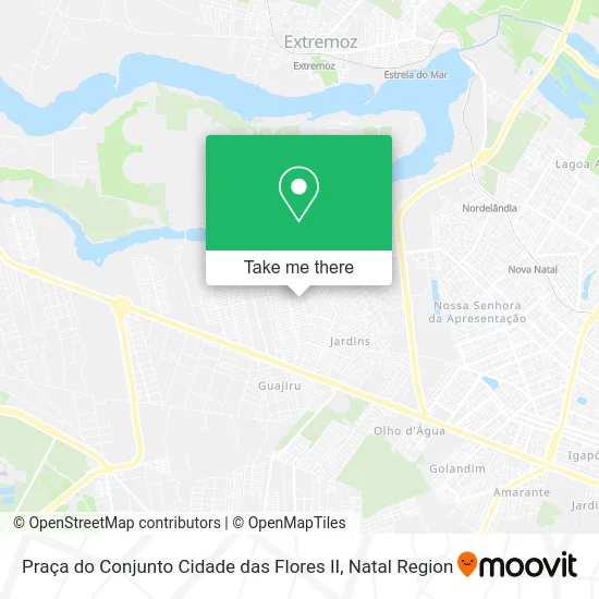 Praça do Conjunto Cidade das Flores II map