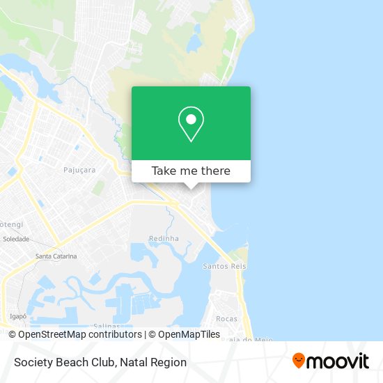 Society Beach Club map