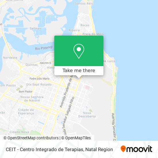 CEIT - Centro Integrado de Terapias map