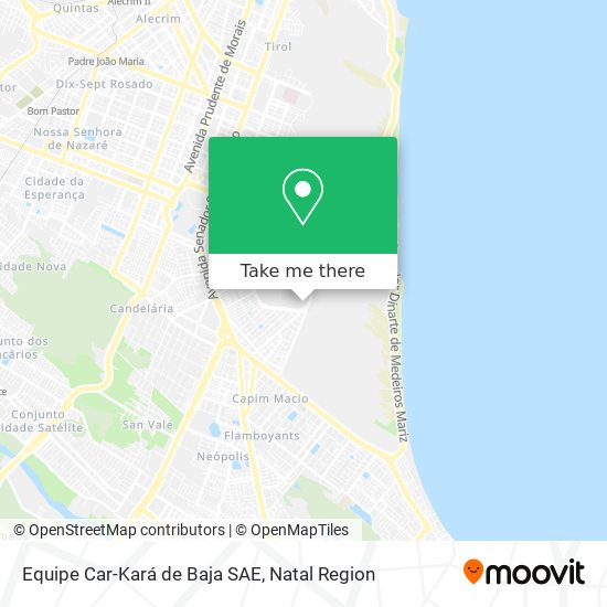 Equipe Car-Kará de Baja SAE map
