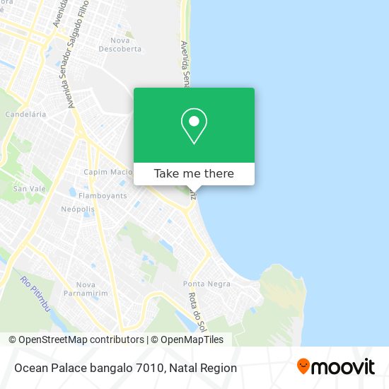 Ocean Palace bangalo 7010 map