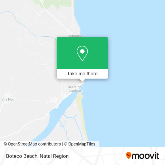 Boteco Beach map