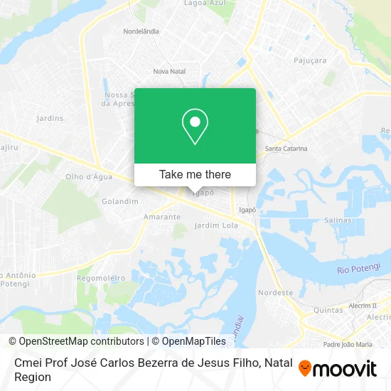Cmei Prof José Carlos Bezerra de Jesus Filho map
