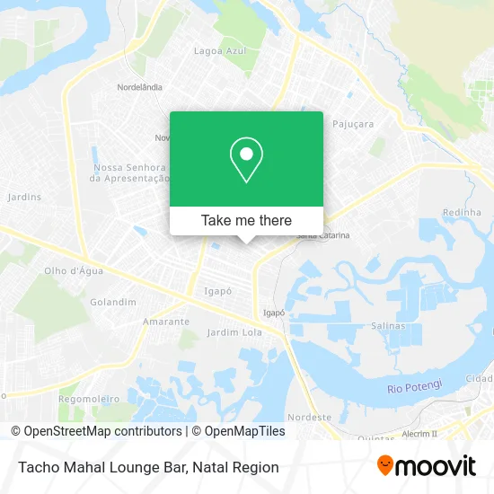 Tacho Mahal Lounge Bar map