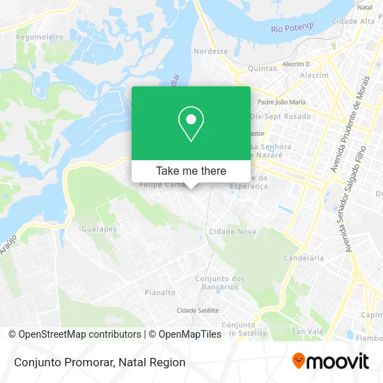 Conjunto Promorar map