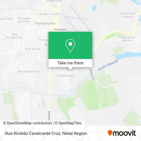 Rua Rivaldo Cavalcante Cruz map