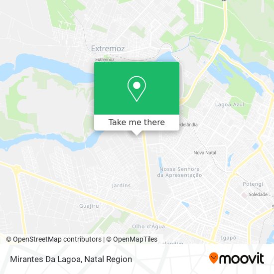 Mirantes Da Lagoa map