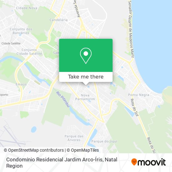 Condomínio Residencial Jardim Arco-Íris map
