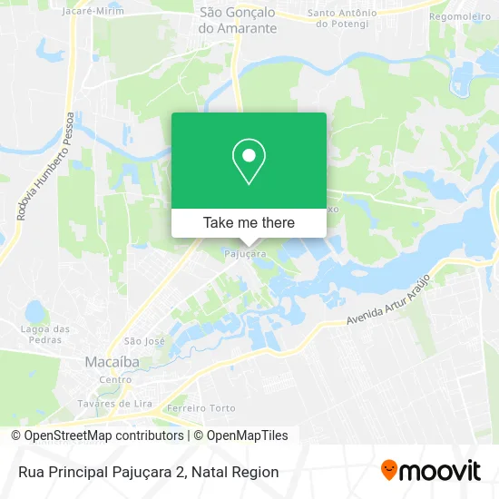 Rua Principal Pajuçara 2 map