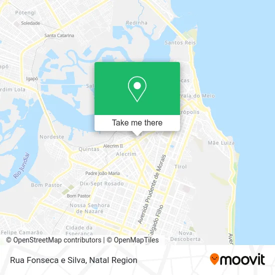 Rua Fonseca e Silva map
