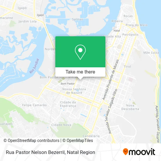 Rua Pastor Nelson Bezerril map