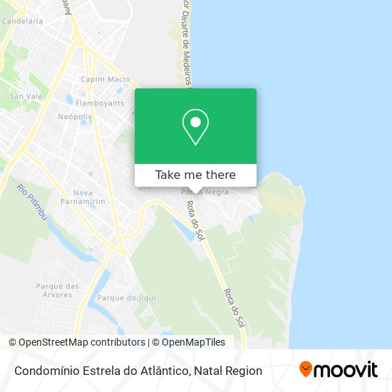 How to get to Condomínio Estrela do Atlântico in Ponta Negra by Bus?