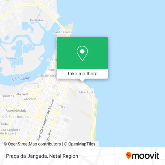 Praça da Jangada map