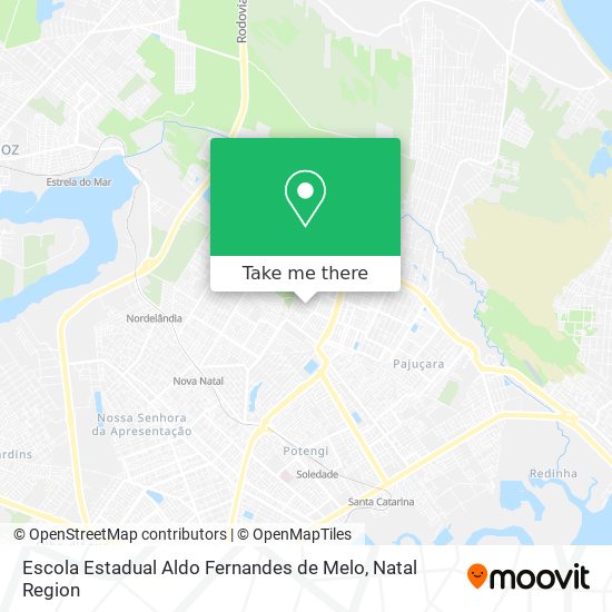 Escola Estadual Aldo Fernandes de Melo map