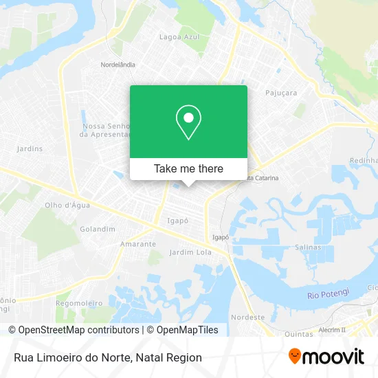 Rua Limoeiro do Norte map