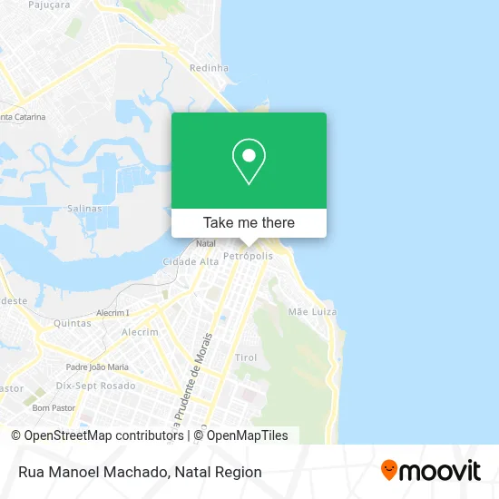 Rua Manoel Machado map