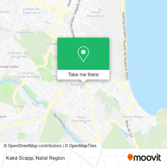 Kaká Scapp map