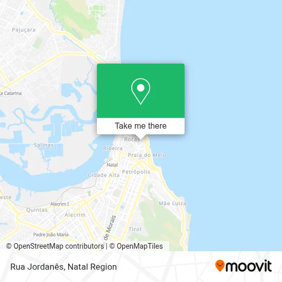 Rua Jordanês map