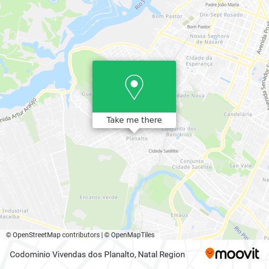 Codominio Vivendas dos Planalto map