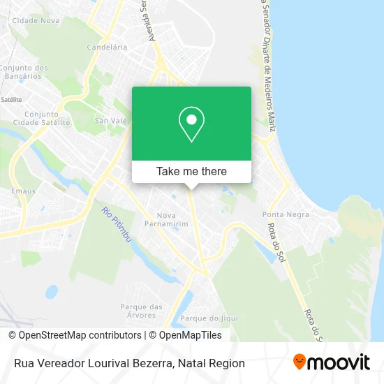 Rua Vereador Lourival Bezerra map