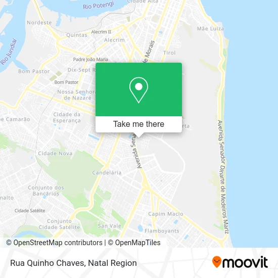 Rua Quinho Chaves map