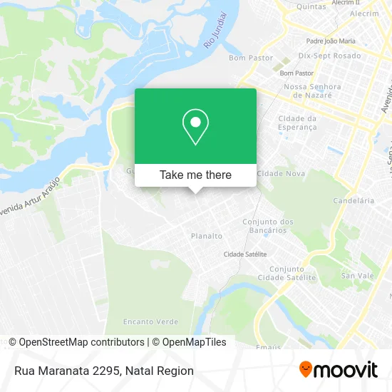 Rua Maranata 2295 map