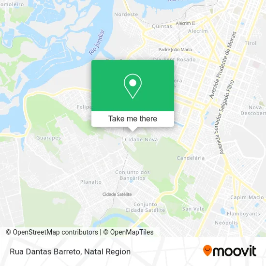 Rua Dantas Barreto map