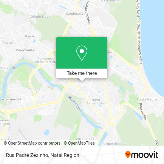 Rua Padre Zezinho map