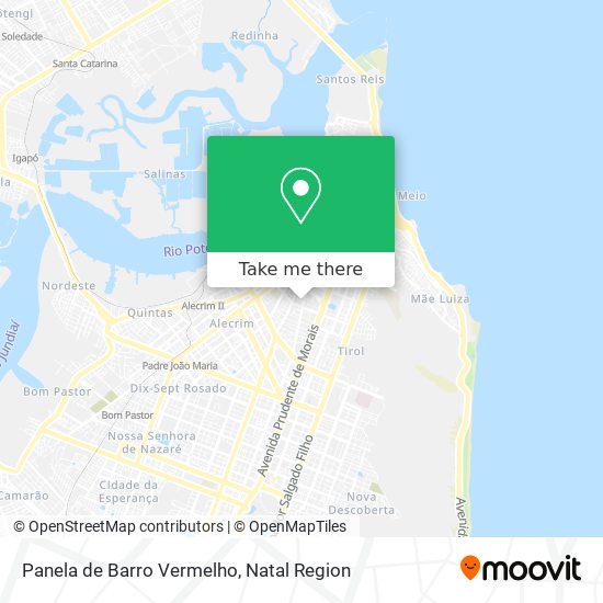 Panela de Barro Vermelho map