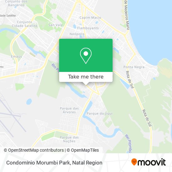 Condomínio Morumbi Park map