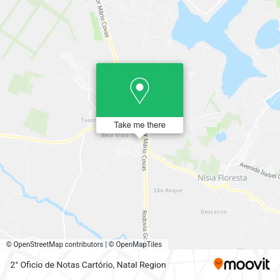 2° Oficio de Notas Cartório map