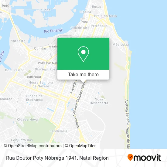 Rua Doutor Poty Nóbrega 1941 map