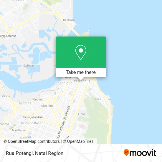 Rua Potengi map