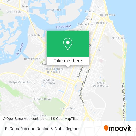 Mapa R. Carnaúba dos Dantas 8