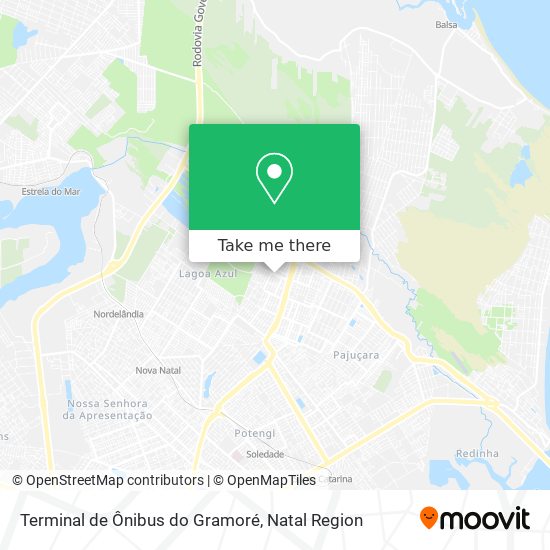 Terminal de Ônibus do Gramoré map