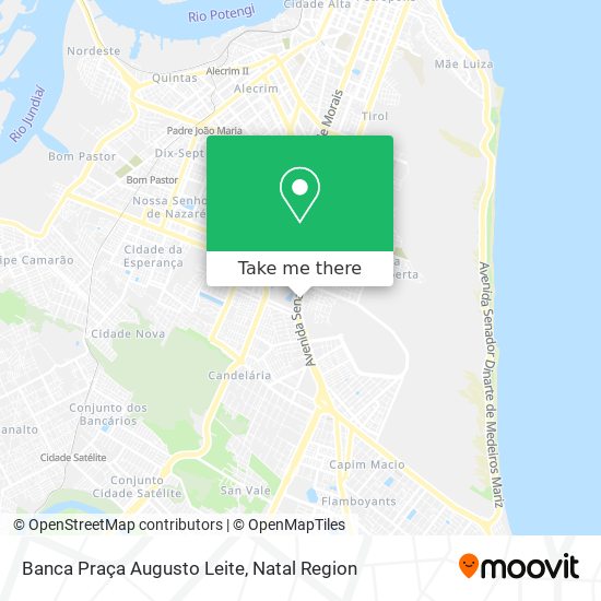 Banca Praça Augusto Leite map