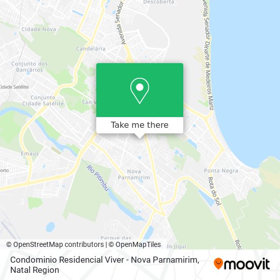 Condominio Residencial Viver - Nova Parnamirim map