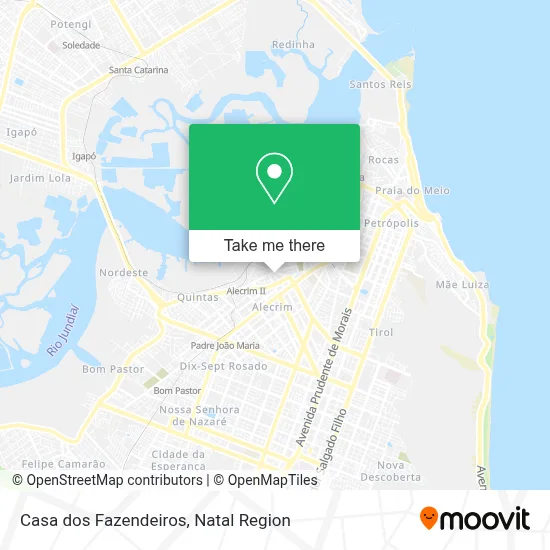 Casa dos Fazendeiros map