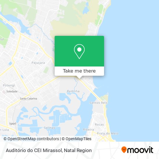 Auditório do CEI Mirassol map