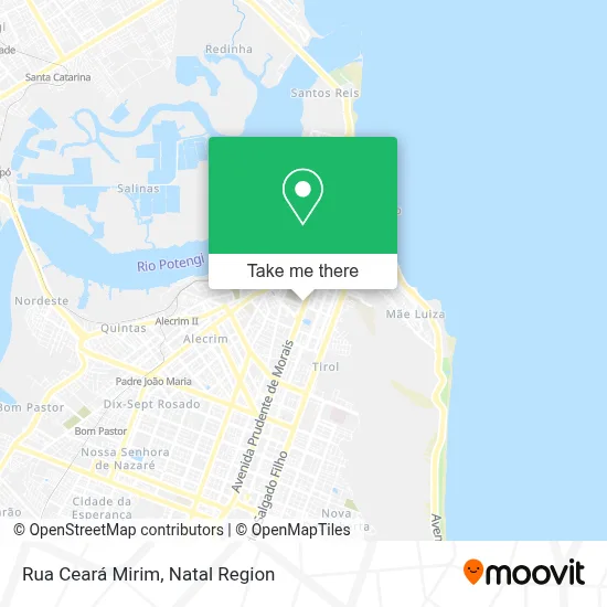 Rua Ceará Mirim map