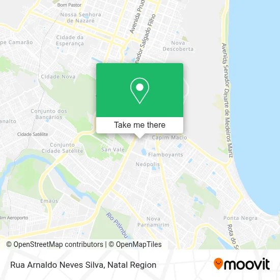 Rua Arnaldo Neves Silva map