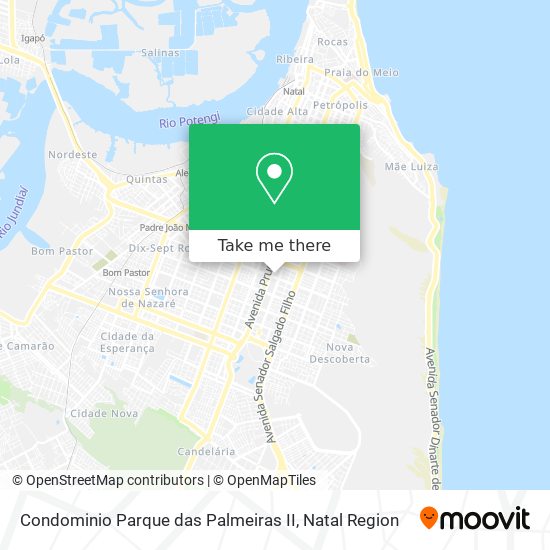 Condominio Parque das Palmeiras II map