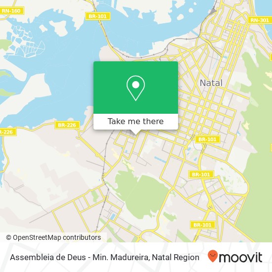 Assembleia de Deus - Min. Madureira map