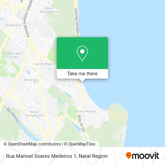 Rua Manoel Soares Medeiros 1 map