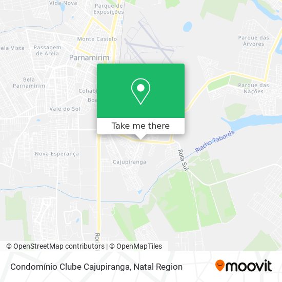 Condomínio Clube Cajupiranga map