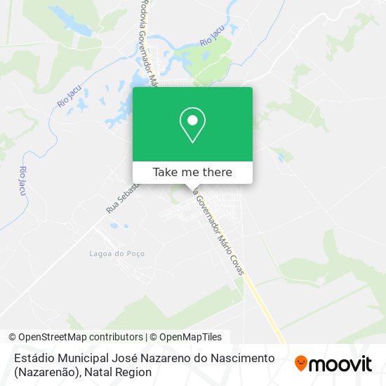 Estádio Municipal José Nazareno do Nascimento (Nazarenão) map