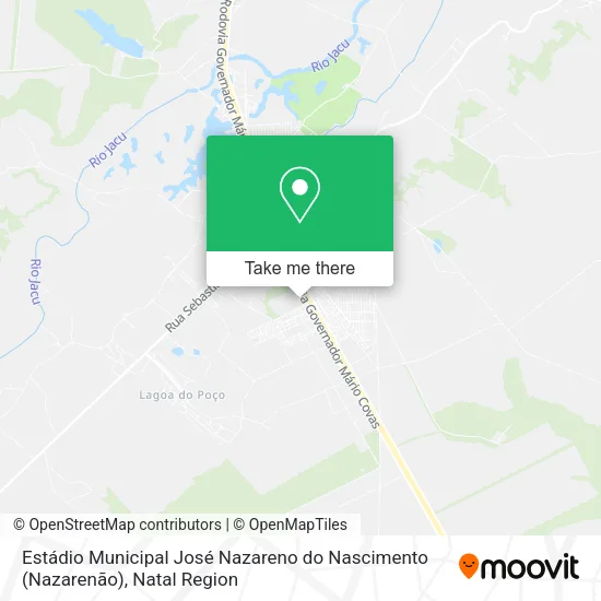 Estádio Municipal José Nazareno do Nascimento (Nazarenão) map