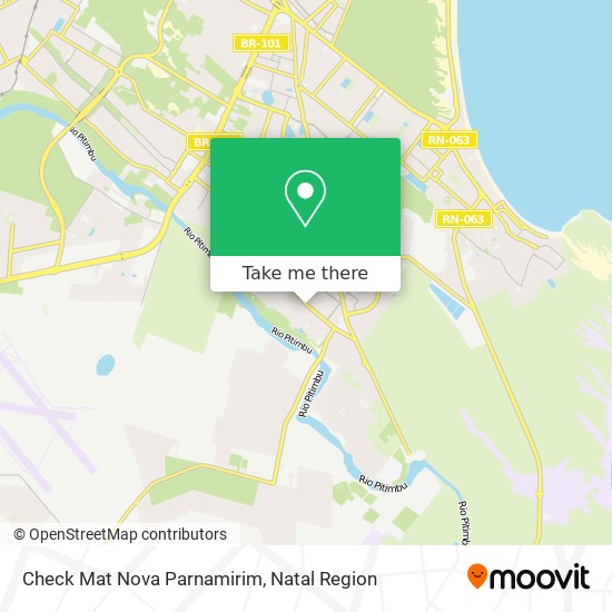 Mapa Check Mat Nova Parnamirim